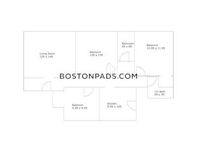 Brighton 3 Bed 1.5 Bath BOSTON Boston - $4,650