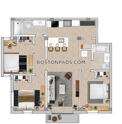 South End 3 Bed 2 Bath BOSTON Boston - $5,500