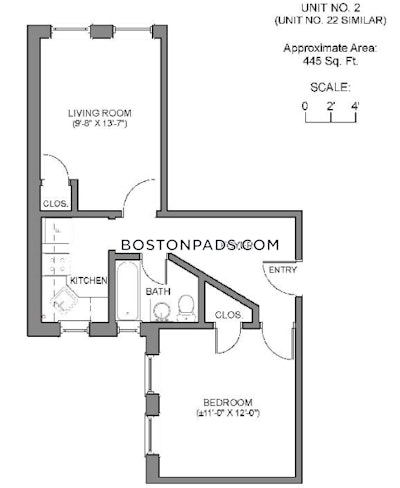 Fenway/kenmore Apartment for rent 1 Bedroom 1 Bath Boston - $3,250